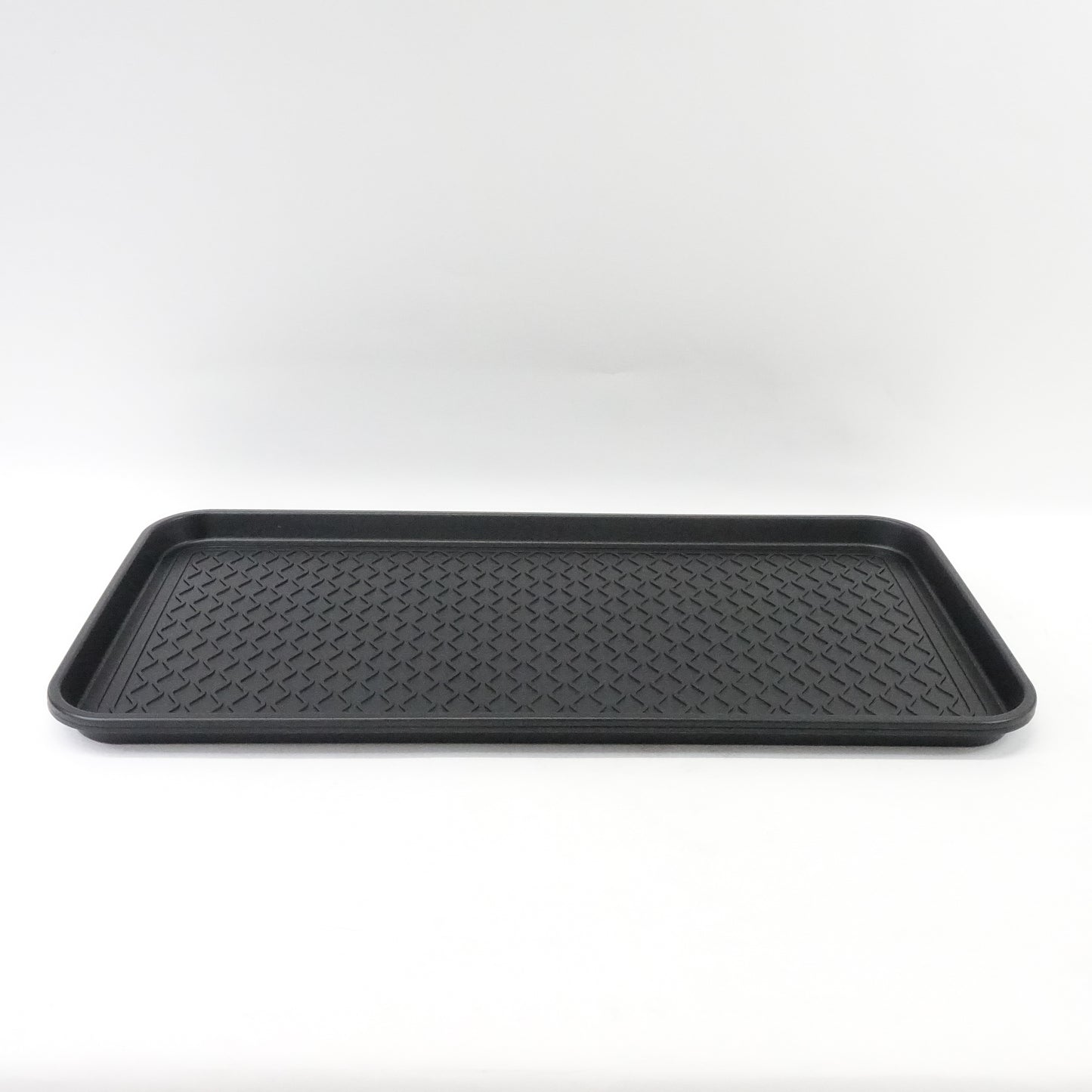 Finorder Multi-Purpose Boot Trays, Set of 2 Black All Weather Heavy Duty Trays