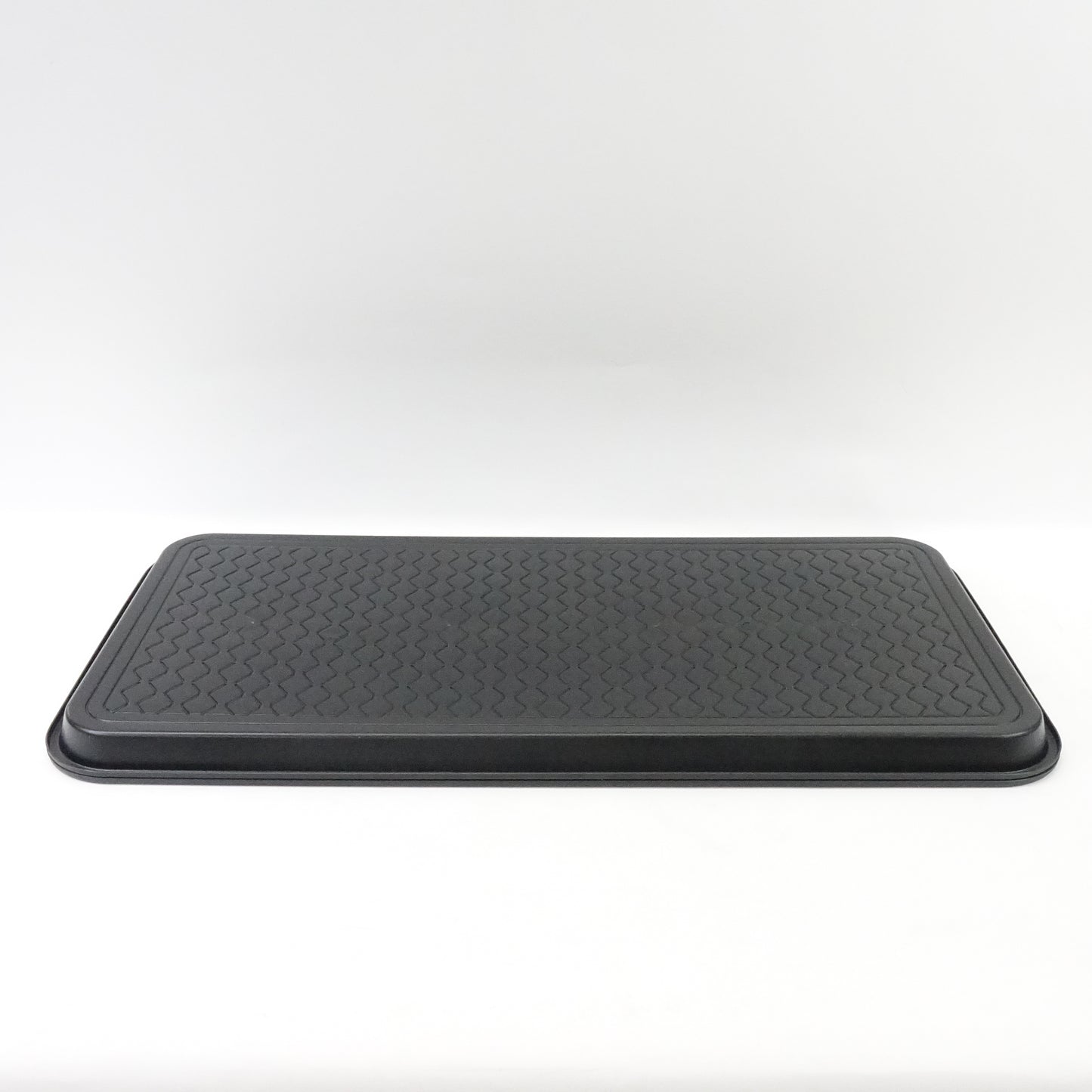 Finorder Multi-Purpose Boot Trays, Set of 2 Black All Weather Heavy Duty Trays