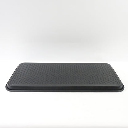 Finorder Multi-Purpose Boot Trays, Set of 2 Black All Weather Heavy Duty Trays