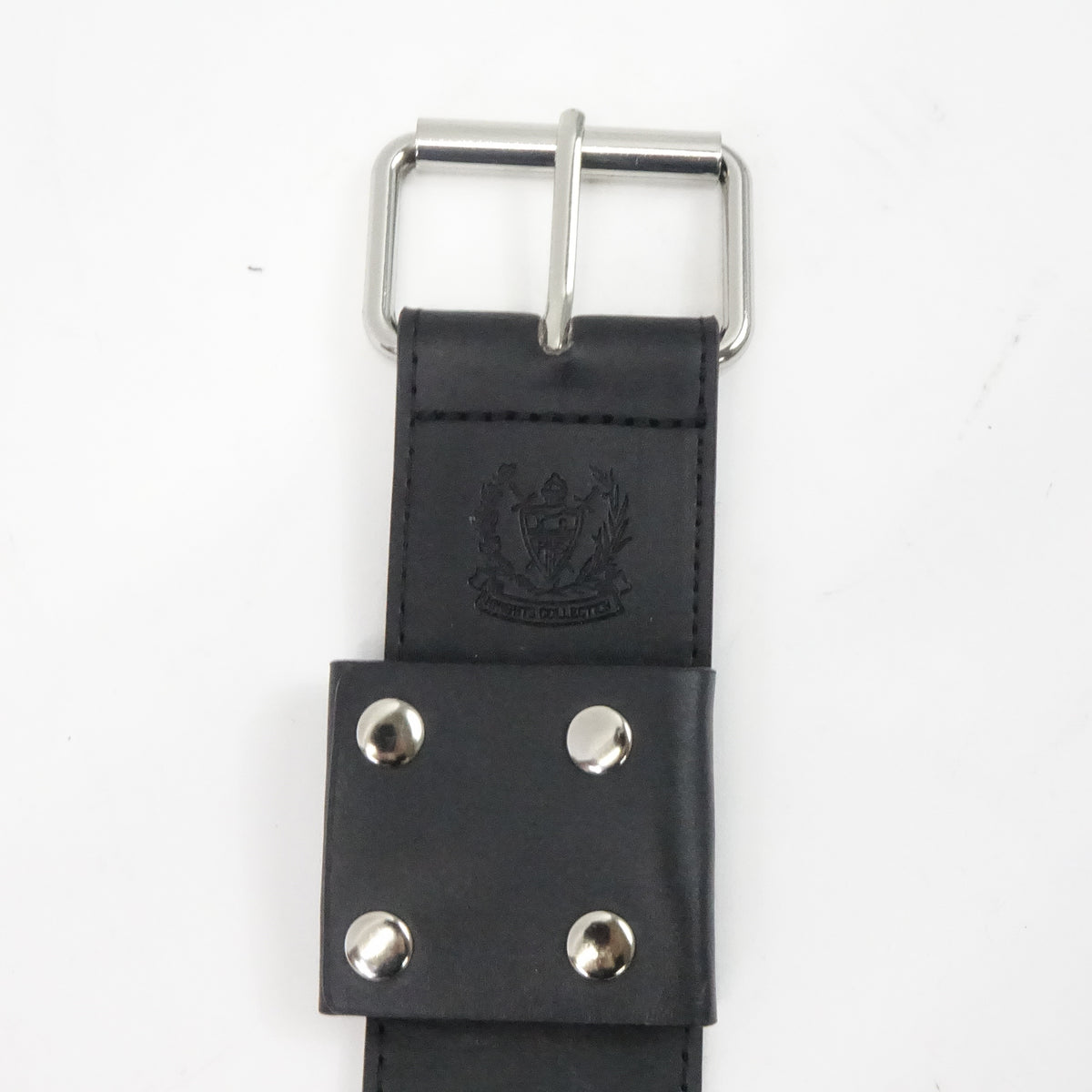 Faux Leather Adjustable Shoulder Strap Belt Frog- One Size - Black - New