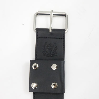 Faux Leather Adjustable Shoulder Strap Belt Frog- One Size - Black - New