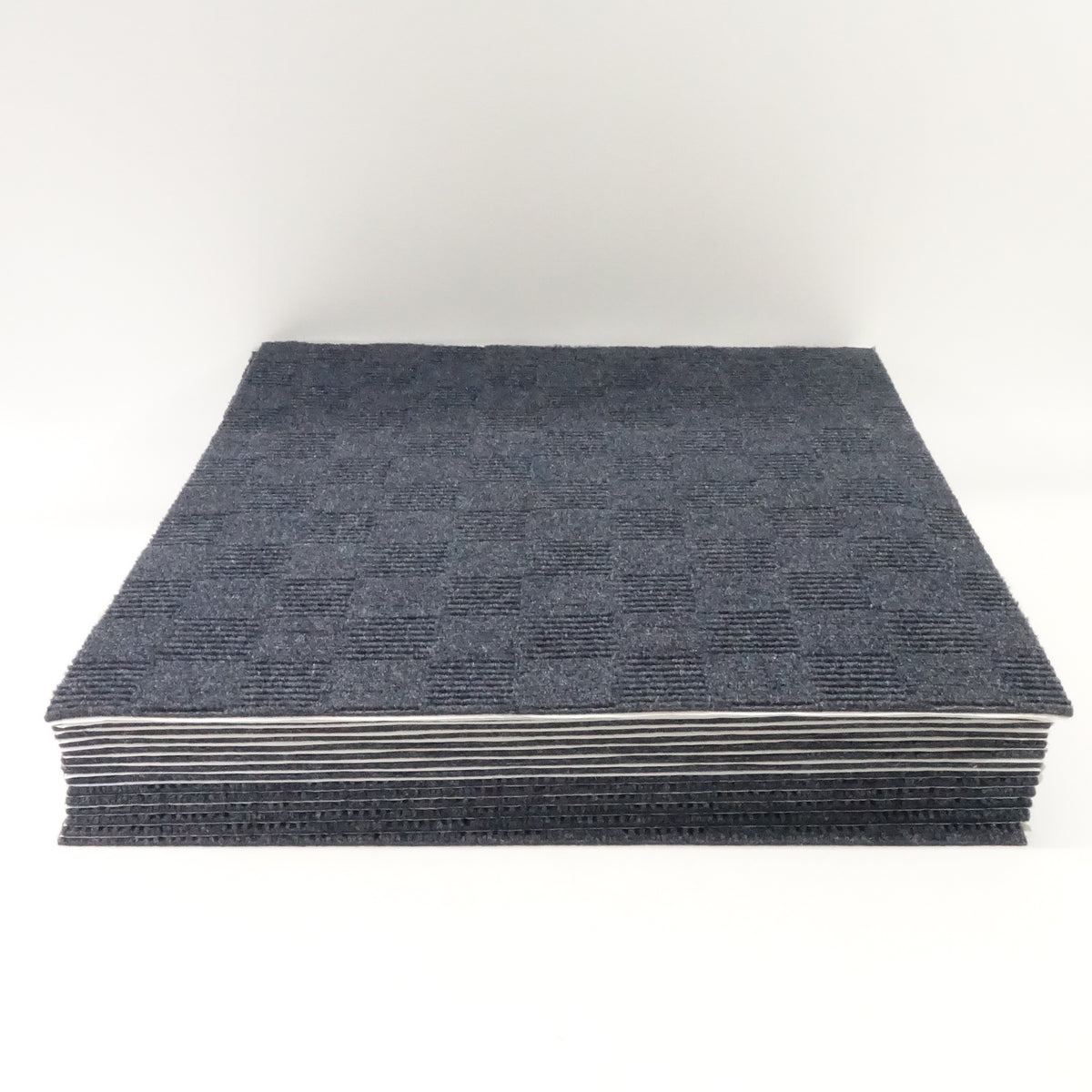 24"x 24" Carpet Tile Peel & Place Ocean Blue 60sq.ft. 15 Tiles - Open Box