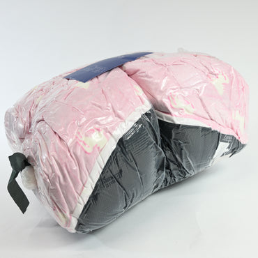 ZonLi Glow in The Dark Orthopedic Large Dog/Human Bean Bag 57"x37.4"x12.5", Pink