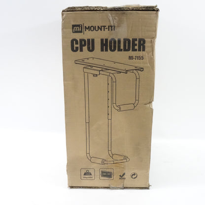 Mount-It! Heavy Duty Under Desk Computer Mount, Up to 10" Wide and 22" High