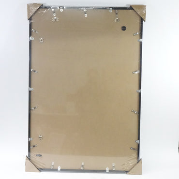 Americanflat 27 x 40 Picture Frame with Polished Plexiglass - Black - Open Box
