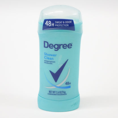 Degree Original Antiperspirant Deodorant Shower Clean Pack of 6- 2.6 oz