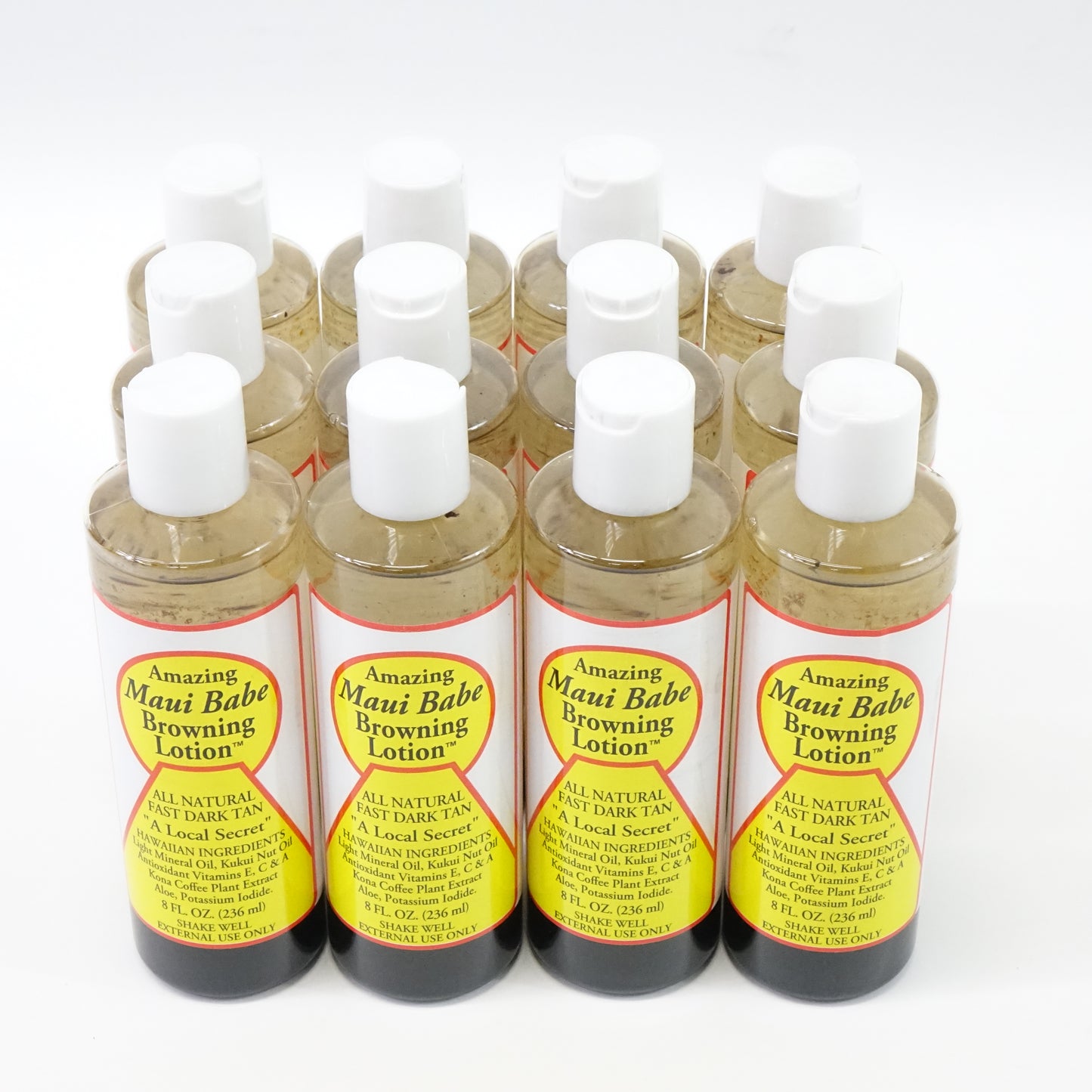 Maui Babe - Browning Lotion - 8oz, 12 pack
