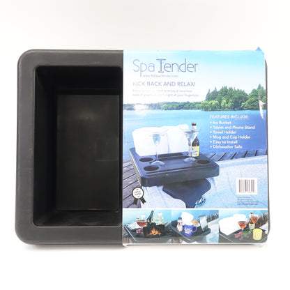 Hot Tub Towel Warmer, Drink Holder and Phone Stand