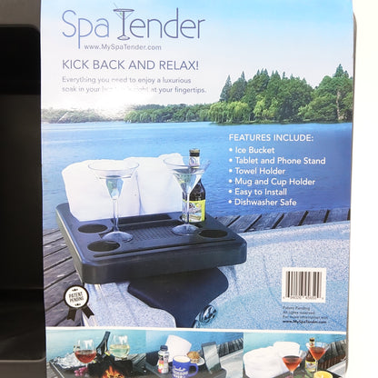 Hot Tub Towel Warmer, Drink Holder and Phone Stand
