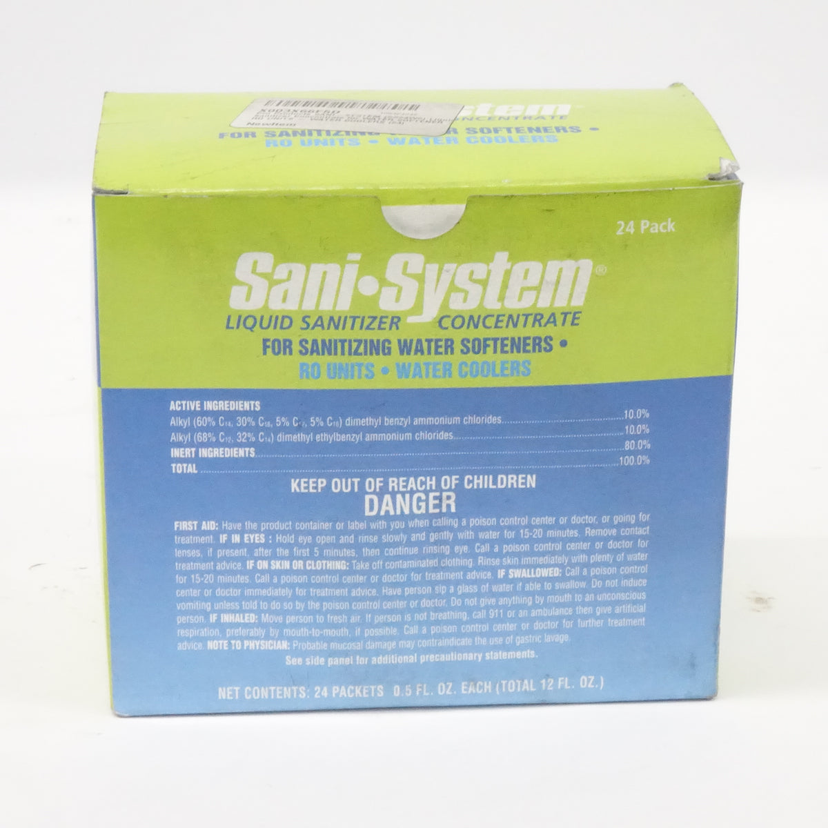Sani-System Liquid Sanitizer Concentrate For Water Softeners - 24 pack