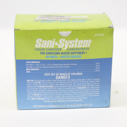 Sani-System Liquid Sanitizer Concentrate For Water Softeners - 24 pack