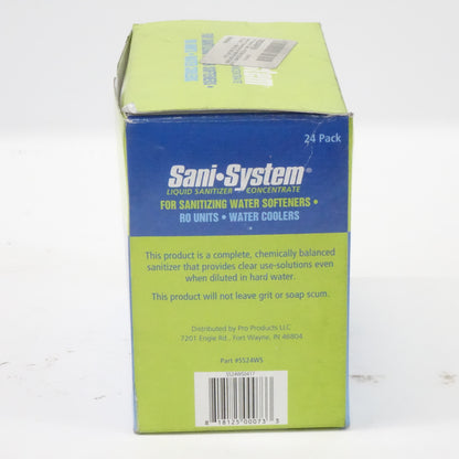 Sani-System Liquid Sanitizer Concentrate For Water Softeners - 24 pack