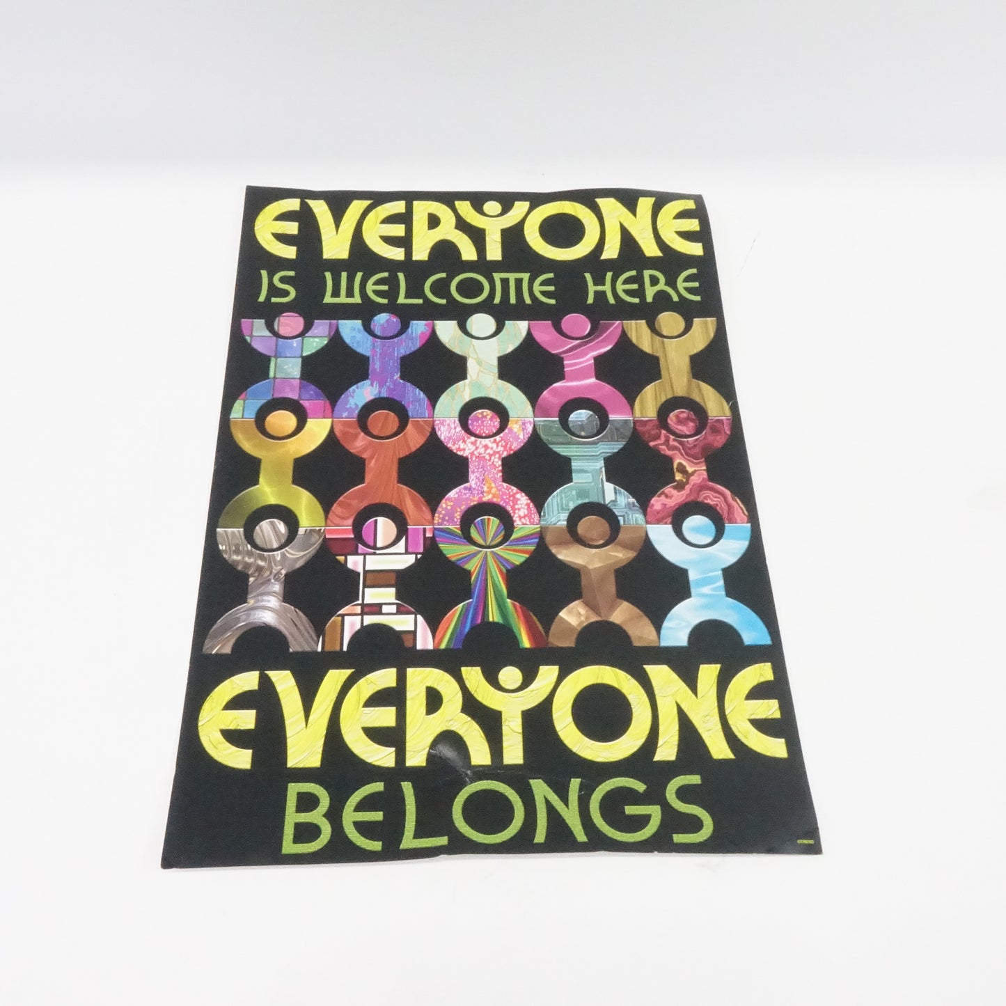 Everyone Is Welcome Here Everyone Belongs Poster [Set of 3] - Grade A