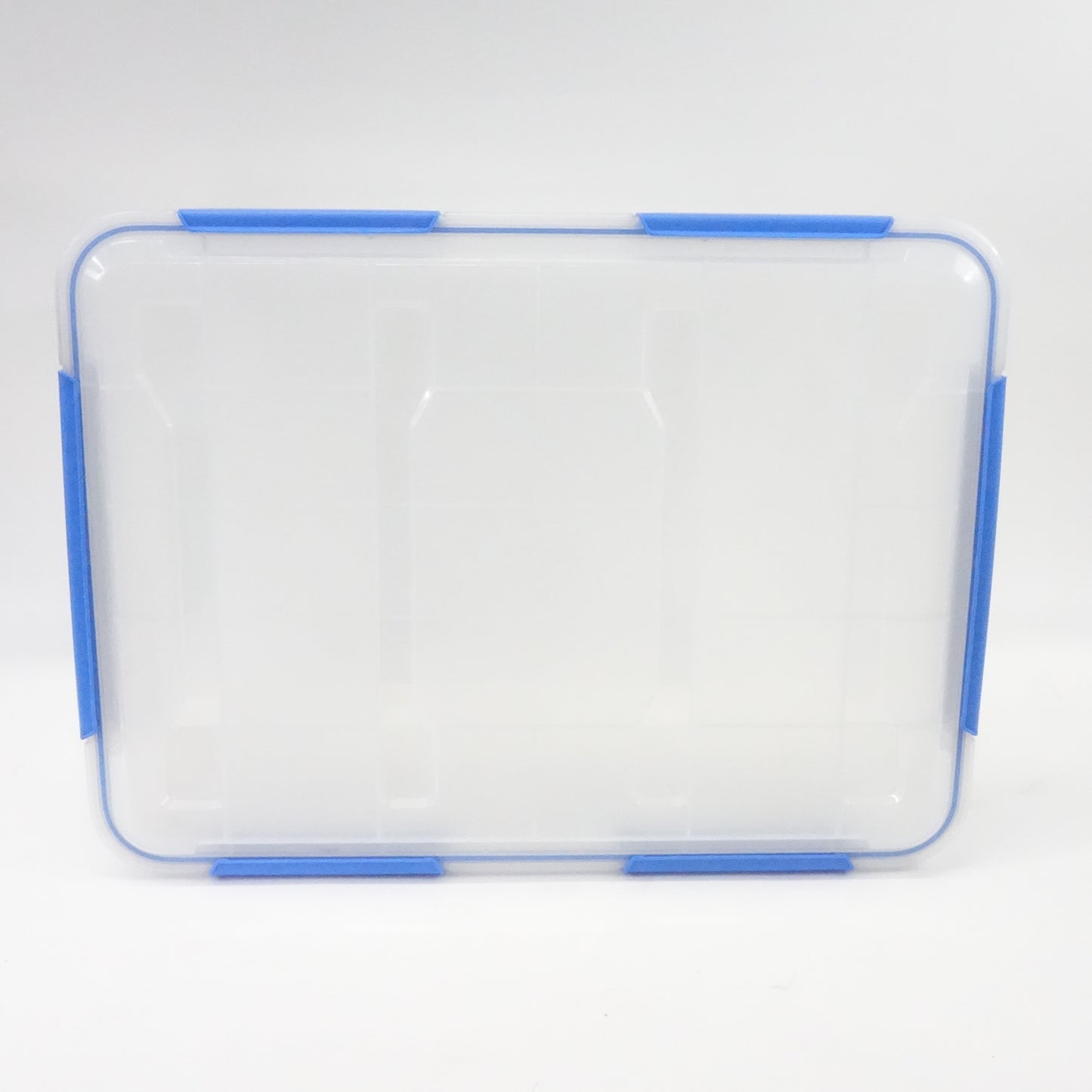 Ezy Storage IP67 Rated 75 Liter Waterproof Plastic Storage Tote Lid- Clear - New