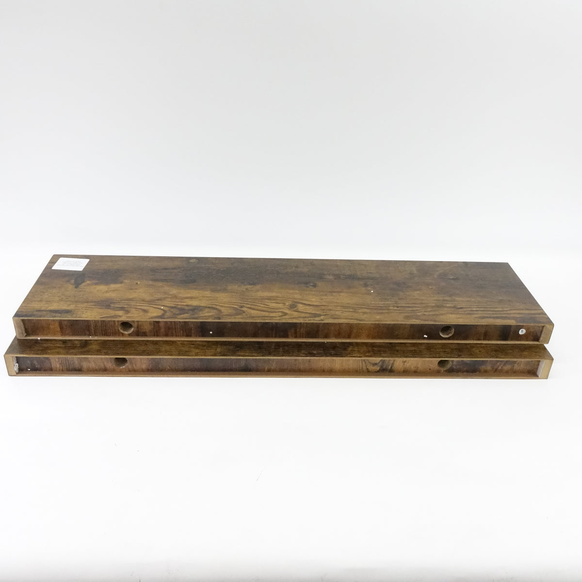 ALLOSWELL Long Floating Shelves FSHR8001S2- Rustic Brown - Grade A