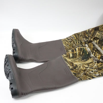 TIDEWE Chest Waders with Mesh Lining, Realtree Max 5 Camo Bootfoot PVC Size 13
