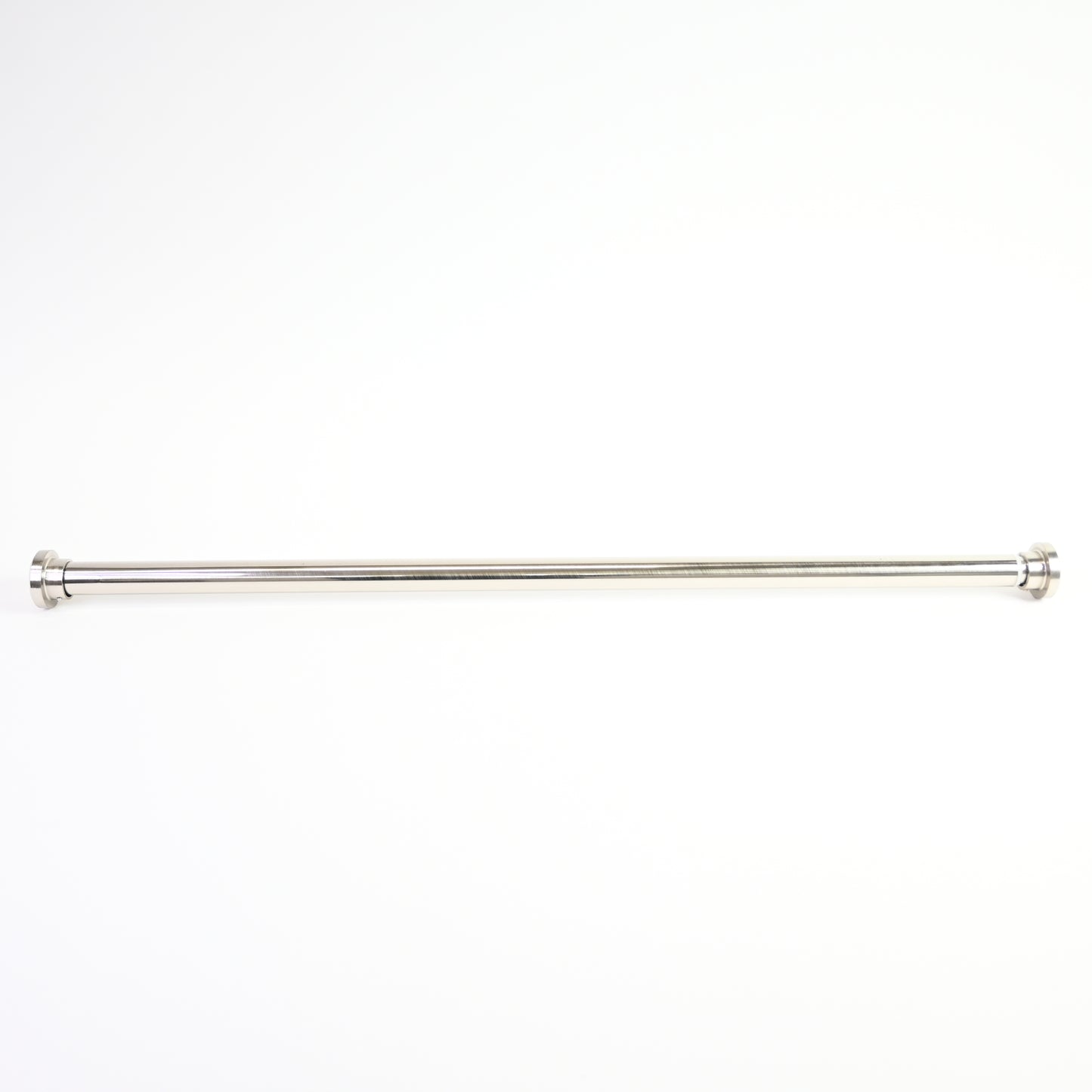 Meriville 1" Diameter Metal Spring Tension Rod, 30 52" Satin Nickel - Open Box