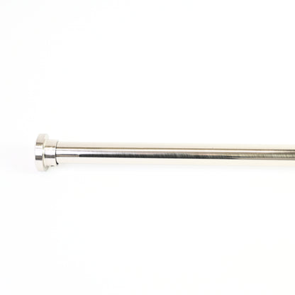 Meriville 1" Diameter Metal Spring Tension Rod, 30 52" Satin Nickel - Open Box