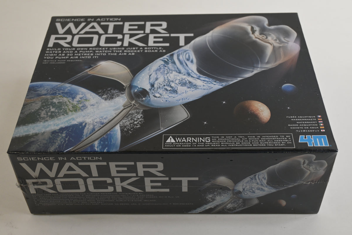 4M Water Rocket Kit, DIY Science Space Stem Toys, For Boys & Girls Ages 8+