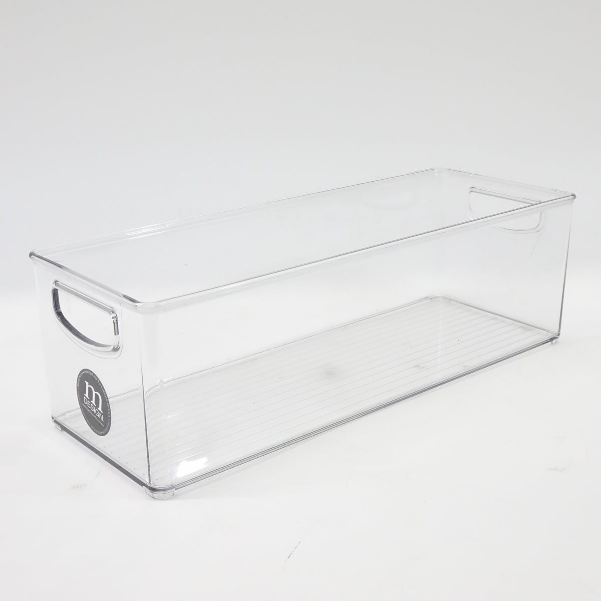 mDesign Plastic Video Game/DVD Storage Organizer Handles 8 Pack Clear - Open Box