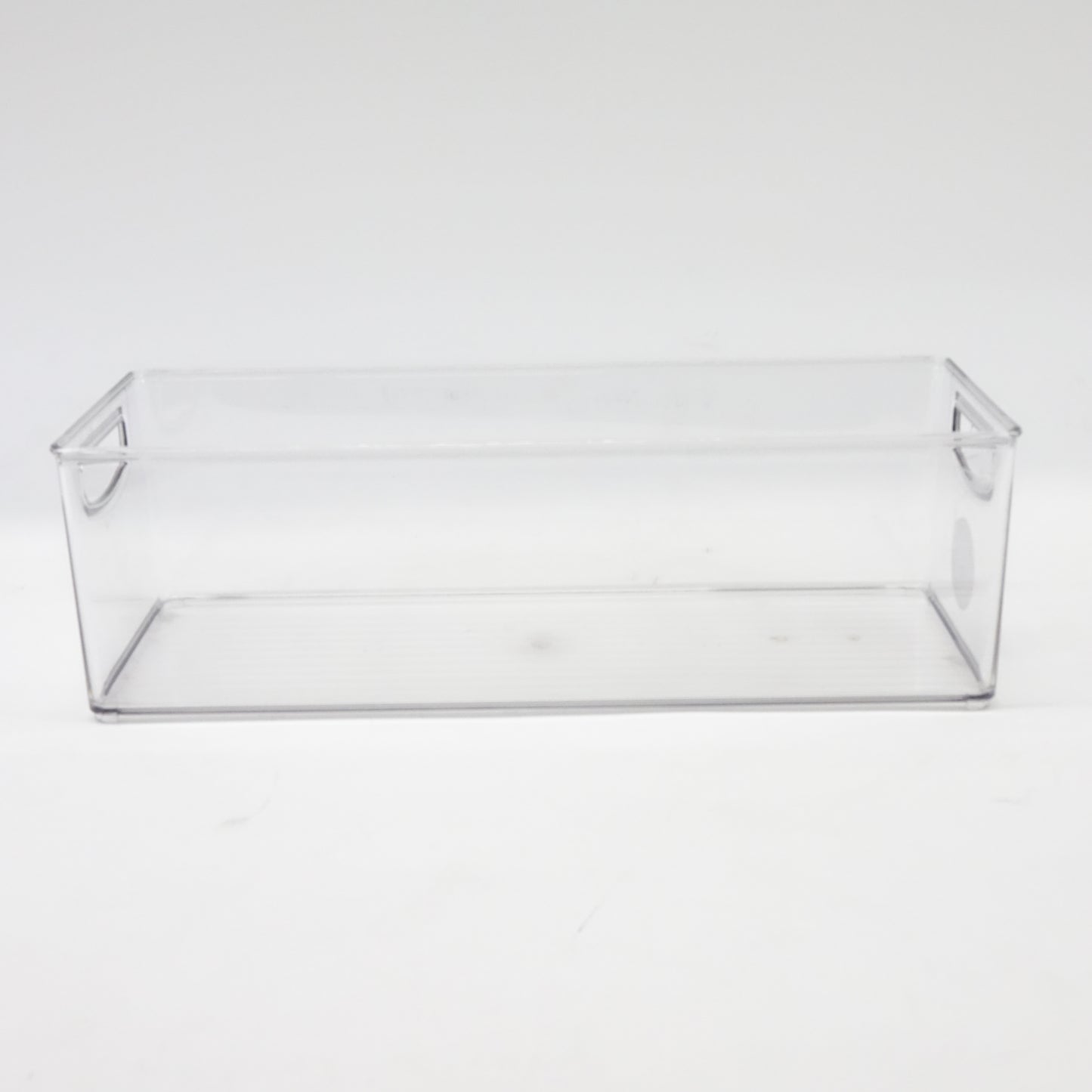 mDesign Plastic Video Game/DVD Storage Organizer Handles 8 Pack Clear - Open Box