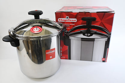 Magefesa Star Recta Pressure Cooker 14L, 18/10 Stainless Steel - Open Box