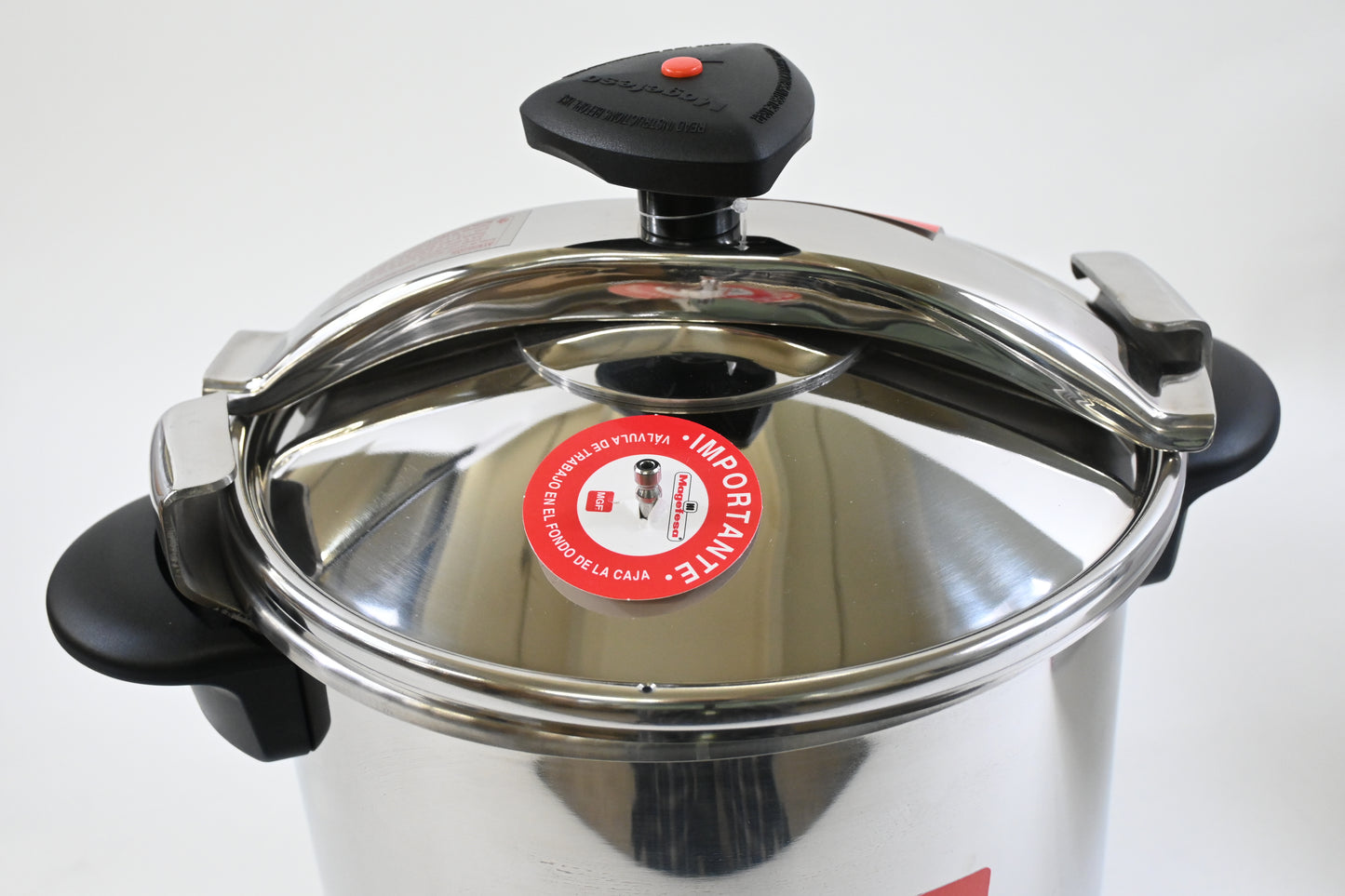 Magefesa Star Recta Pressure Cooker 14L, 18/10 Stainless Steel - Open Box