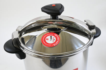 Magefesa Star Recta Pressure Cooker 14L, 18/10 Stainless Steel - Open Box