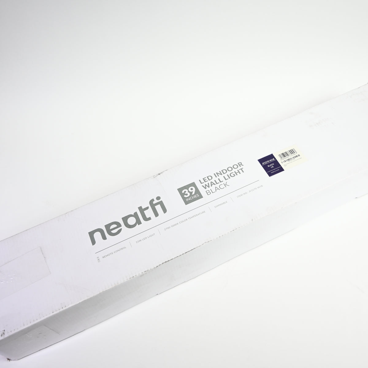 Neatfi Modern LED Indoor Wall Light with Remote Control (Black, 39" LED) - New