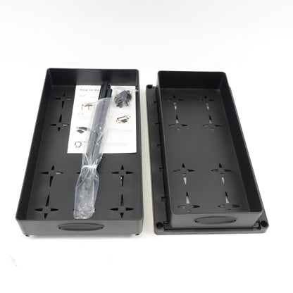 Aojia Under Sink Organizer with 2 Sliding Drawers Pull-out Under Cabinet Storage
