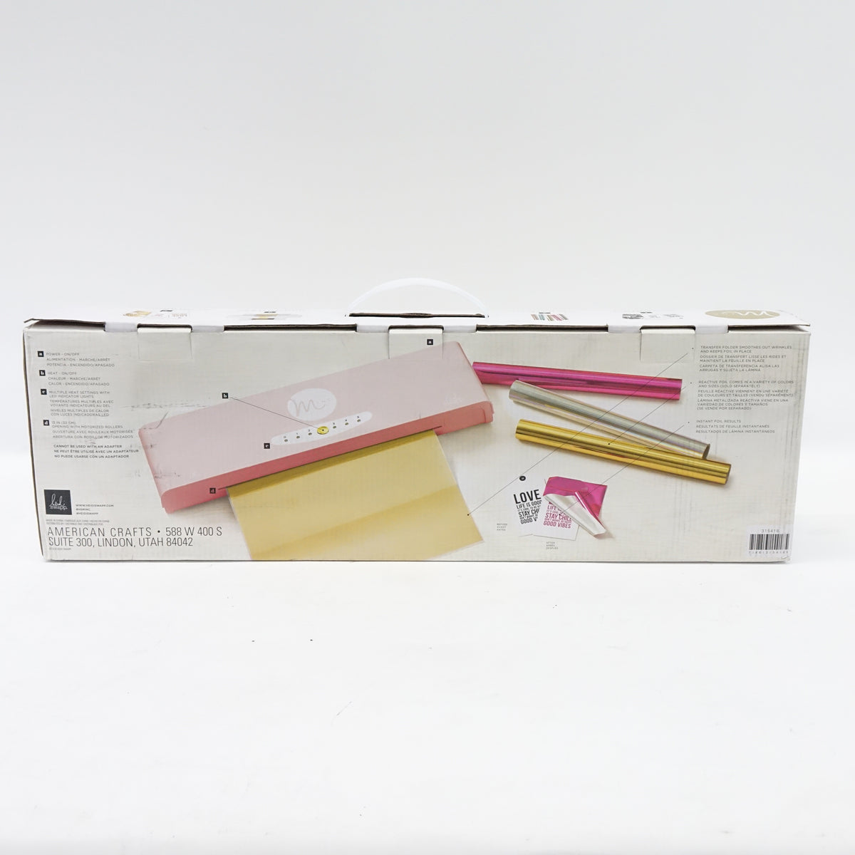 Heidi Swapp Minc Foil Applicator & Starter Kit-Blush