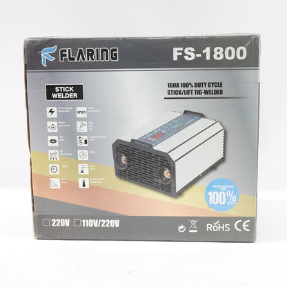 FLARING Stick Welder Machine IGBT Lift Tig 110/220V Mini Welding Equipment MMA