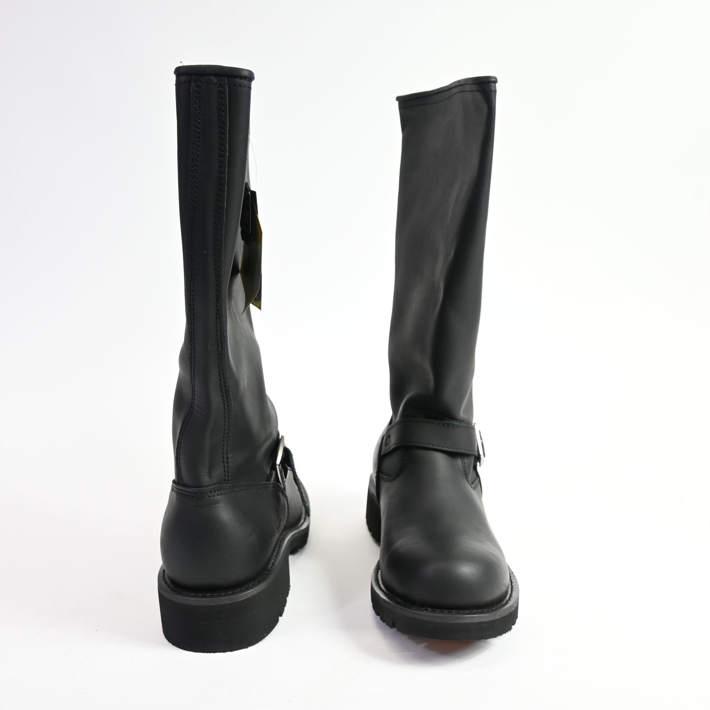 Ad Tec Men's 16" Engineer Biker Boot Black - Size 13 Wide