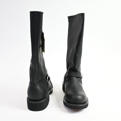 Ad Tec Men's 16" Engineer Biker Boot Black - Size 13 Wide