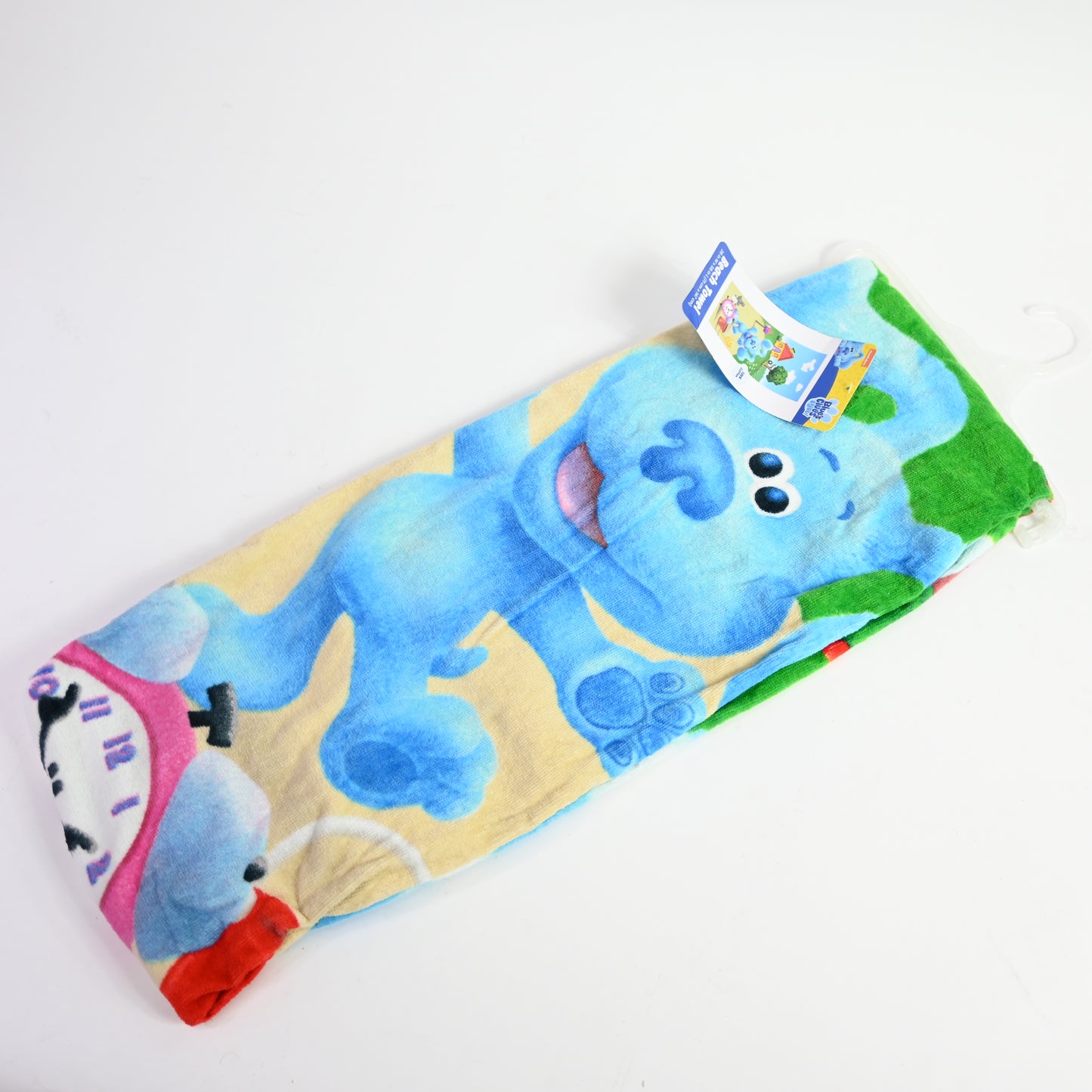 Blue's Clues Think Blue Beach Towel, Multicolor, 28 inches x 58 inches