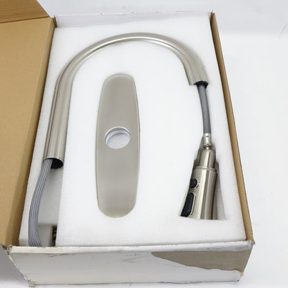 ARRISEA Touchless Kitchen Faucet with Pull Down Sprayer, Single Handle, Silver