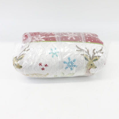 Jarson Christmas Quilt Set King Size 3-Piece (1 Quilt + 2 Pillow Shams)