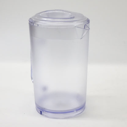 G.E.T. Textured Clear Polycarbonate 64 Oz Water Pitcher w/Lid
