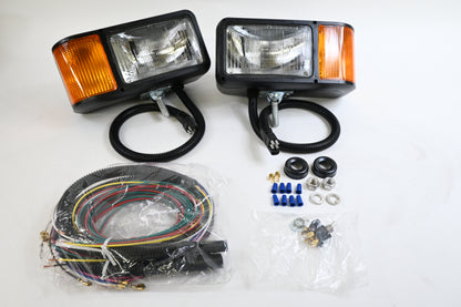 Truck-Lite 80888 Economy Snow Plow Lights / ATL Kit w/ Harness & Hardware