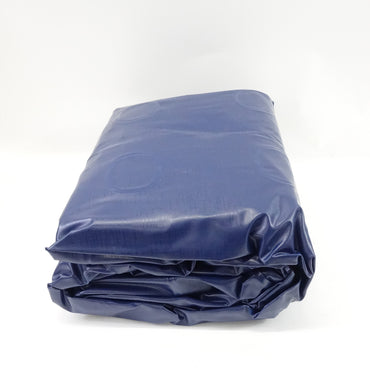 HOTOZON Queen Air Mattress Built-in Pump, 18" Raised, 660lb MAX, Blue - Open Box