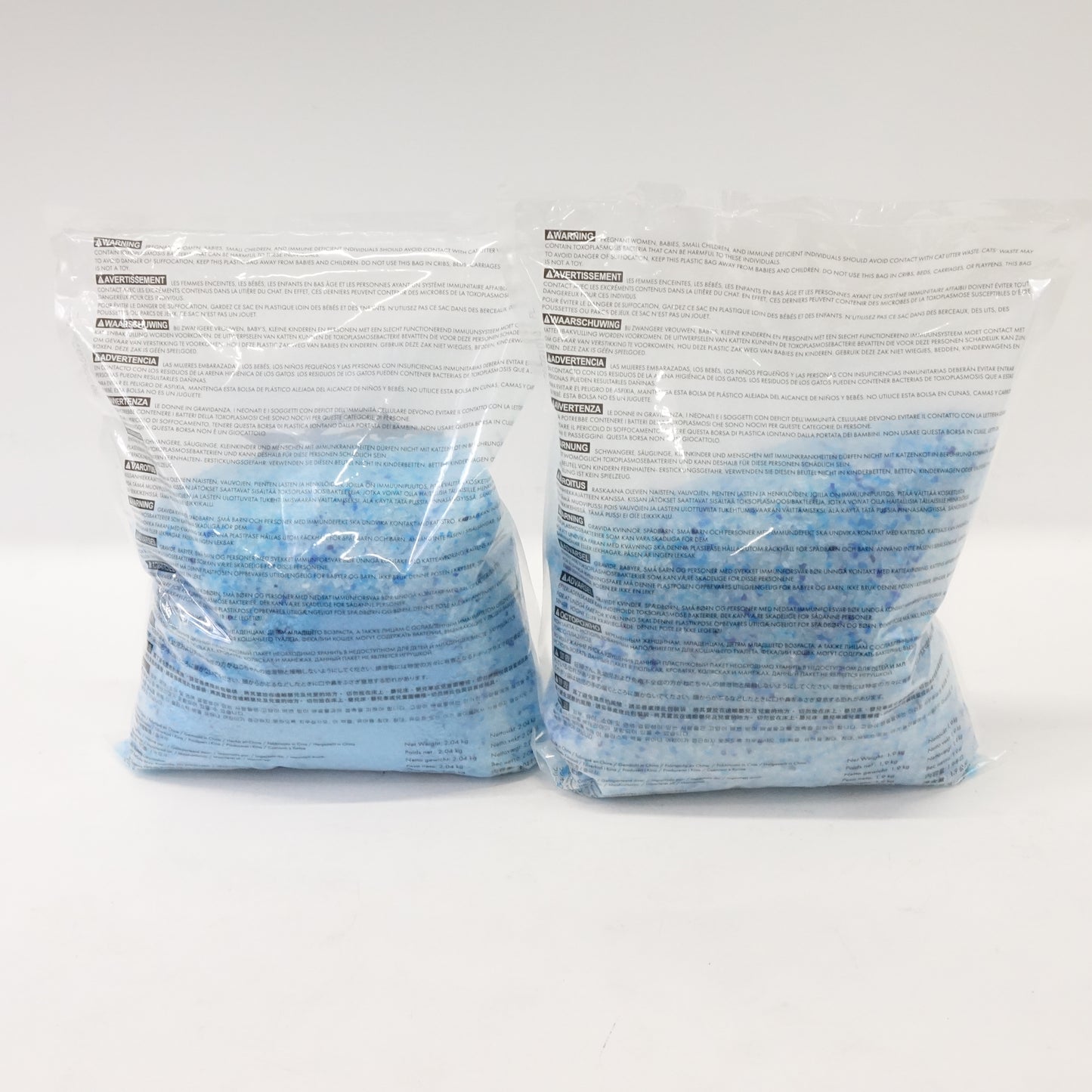 PetSafe ScoopFree 4.3lb Bags 2 Pack Premium Crystal Cat Litter Fresh Scent - New