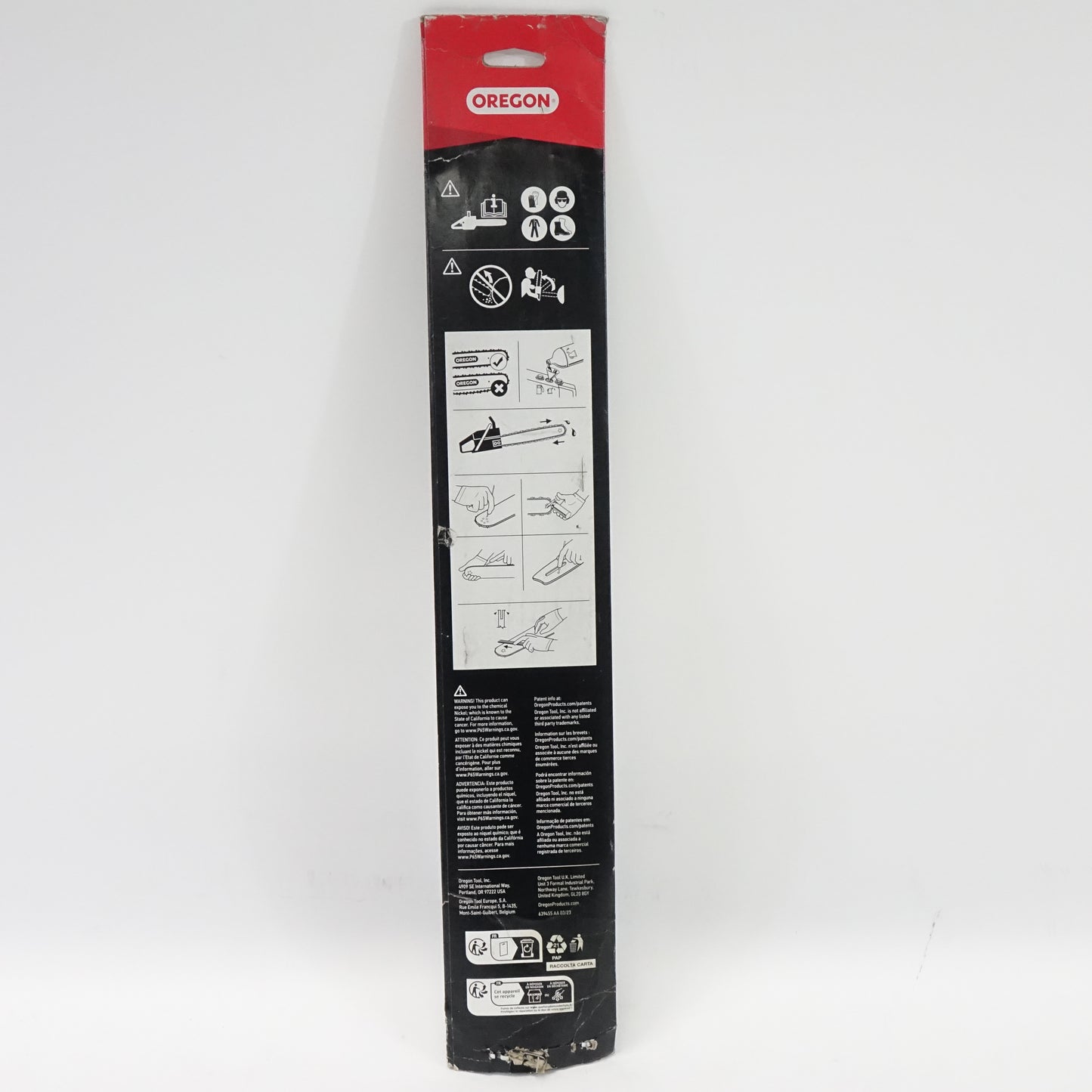 Oregon 168RNDD009 .058" Gauge 3/8" Pitch 16" Power Match Bar