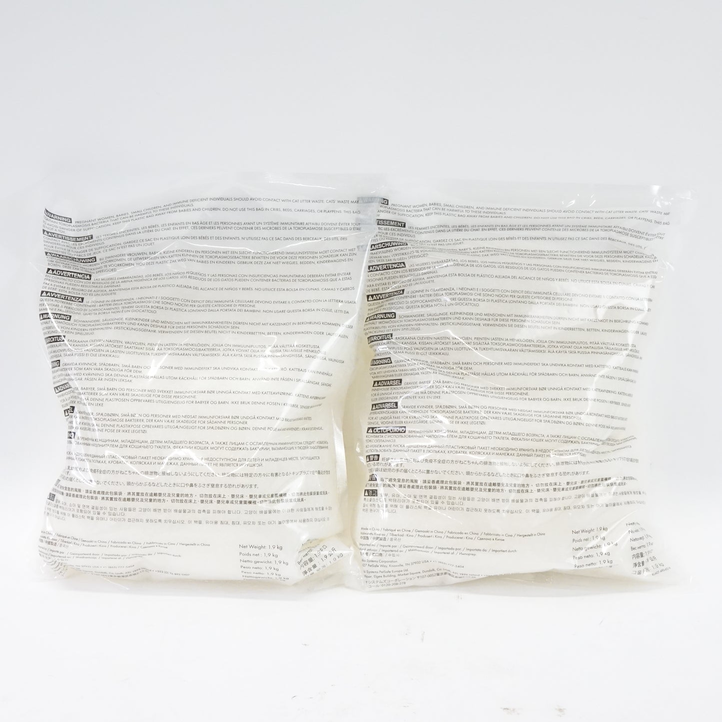 PetSafe ScoopFree Odor Control Crystal Litter Free 4.3 Lb Bag- 2 Pack - New