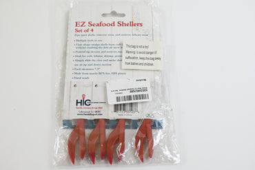 Maine Man EZ Seafood Shellers Set of 4 Lobster Crab Shellfish Utensils - New