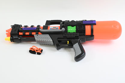 Large Water Guns for Kids, High Capacity, Long Shooting Range (Black)