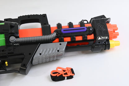 Large Water Guns for Kids, High Capacity, Long Shooting Range (Black)