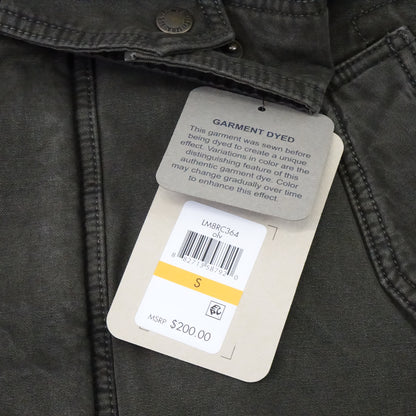 Levi's Men's Two-Pocket Hoodie with Zip Out Jersey Bib/Hood, Olive 2, Small
