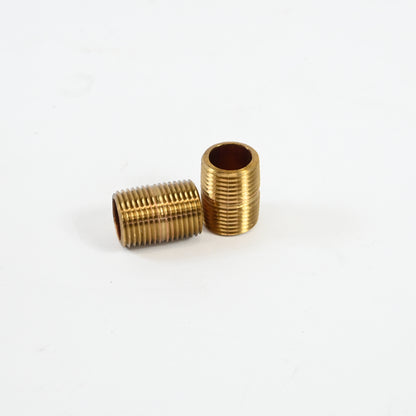BRASS FITTINGS 40060 1/2 X CLOSE BRASS PIPE NIPPLE