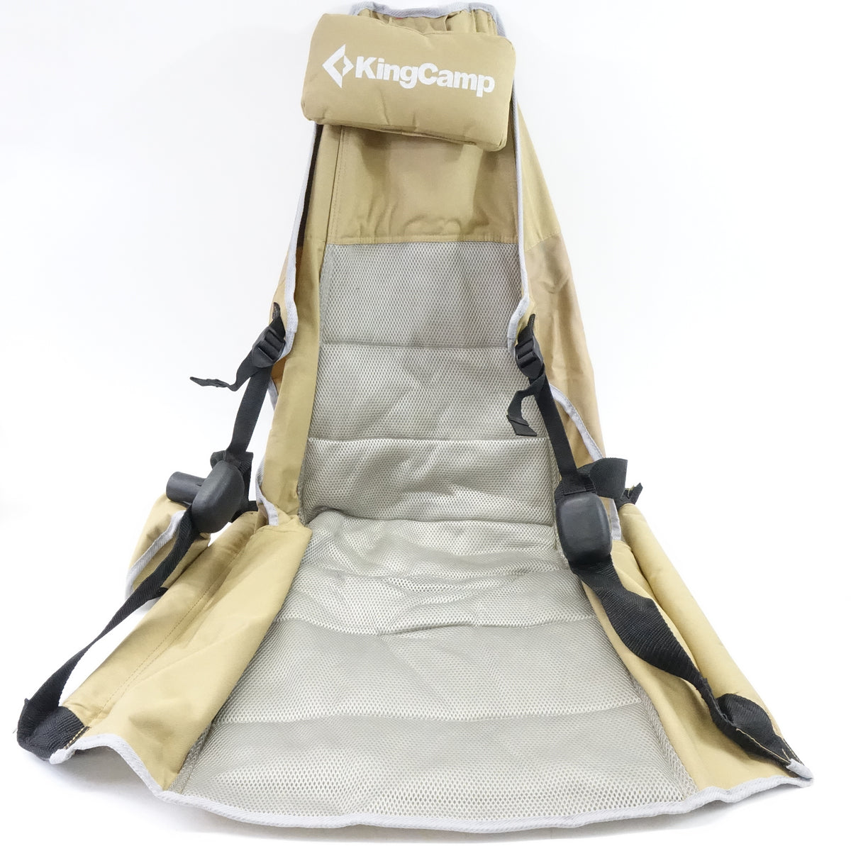 KingCamp Hammock Camping Chair, 400lbs Heavy Duty Oversized Folding Chair- Khaki