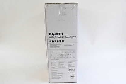 PolyPRO3 Folding Camping Trailer Cover, 14'-16'L, RV/Camper/Travel Trailer Cover